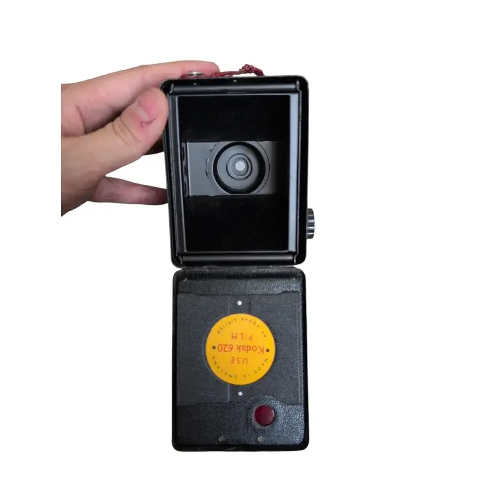 Vintage Kodak Brownie Six-20 Model D Box Camera